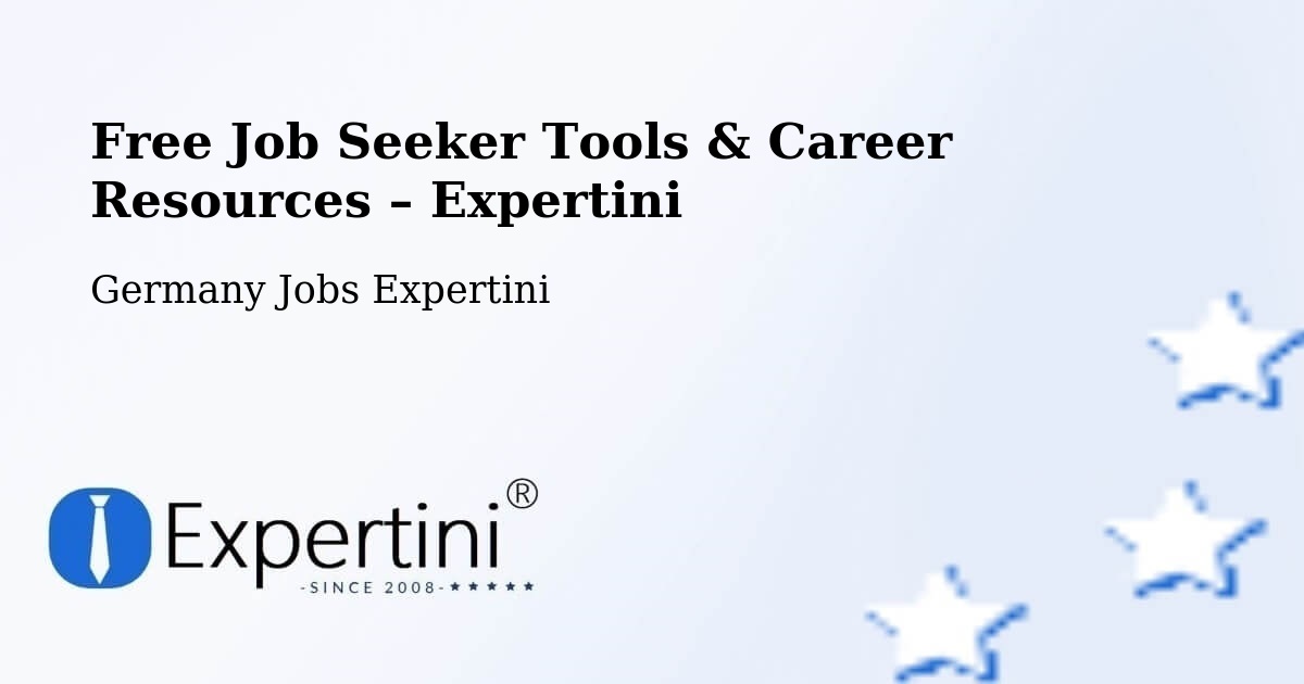 Free Job Seeker Tools & Career Resources – Bad Wurzach - Bad Wurzach, Germany Jobs Expertini