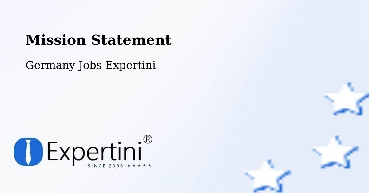 Corporate Mission – Bad Wurzach - Germany Jobs Expertini